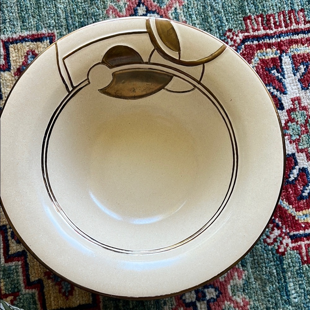 Rare Heath Ceramics Taliesin bowl. Inspired by Frank Lloyd Wright.